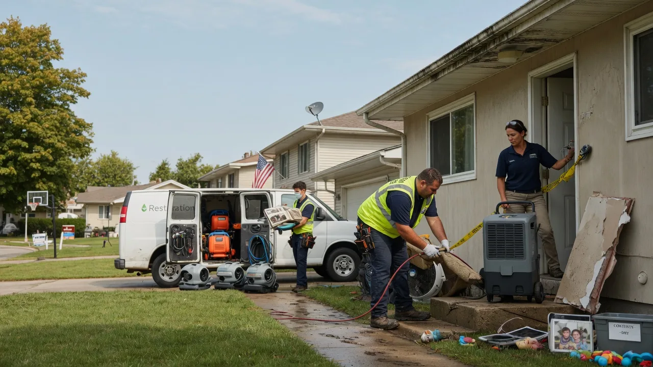 Water Damage Restoration in Elco, PA near me